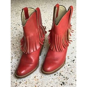 ISO 📍IN SEARCH OF these Red FRYE Cowboy Boots (DO NOT BUY) as I don’t own these